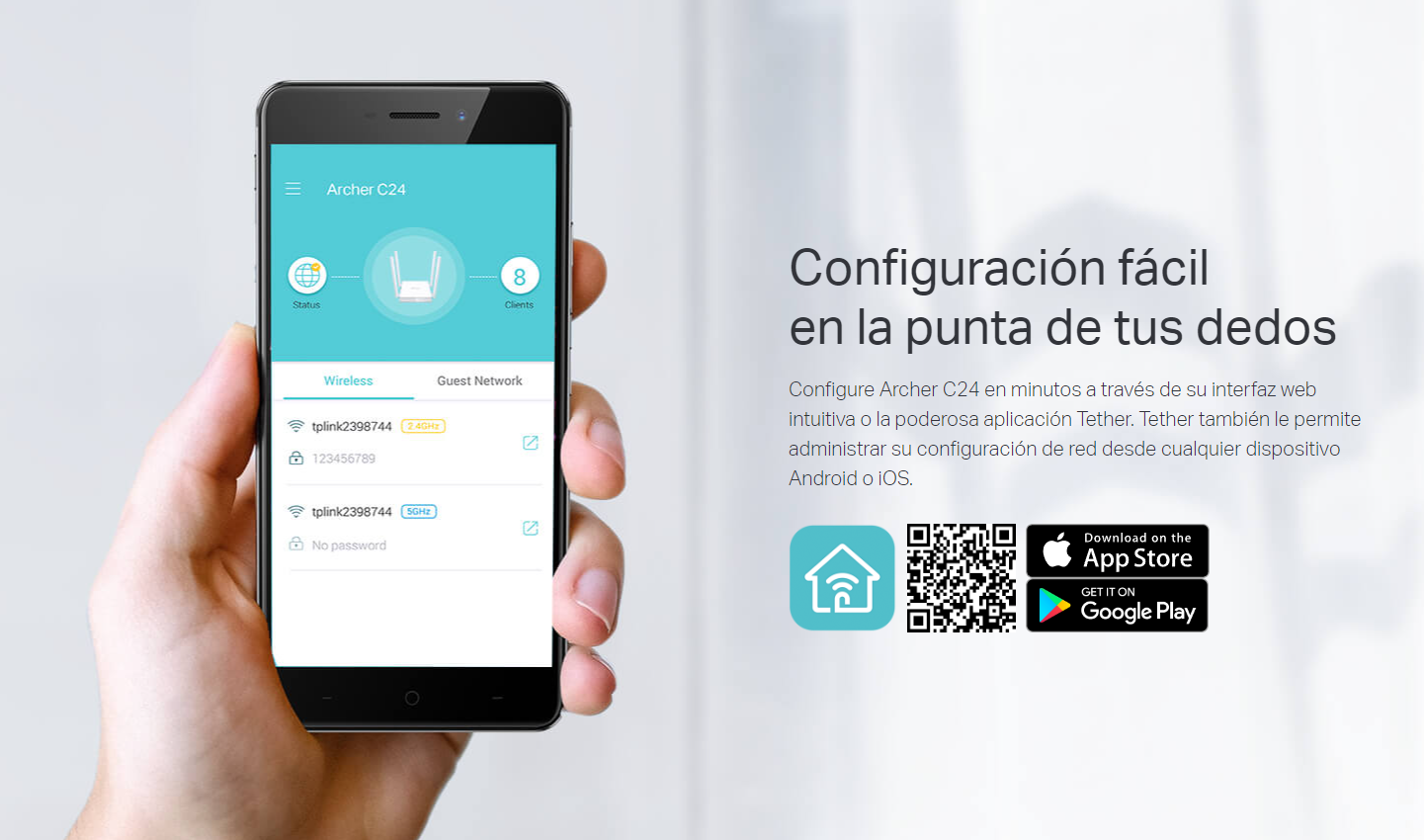Router 4 antenas Doble Banda AC750 Tp-Link - Image 4