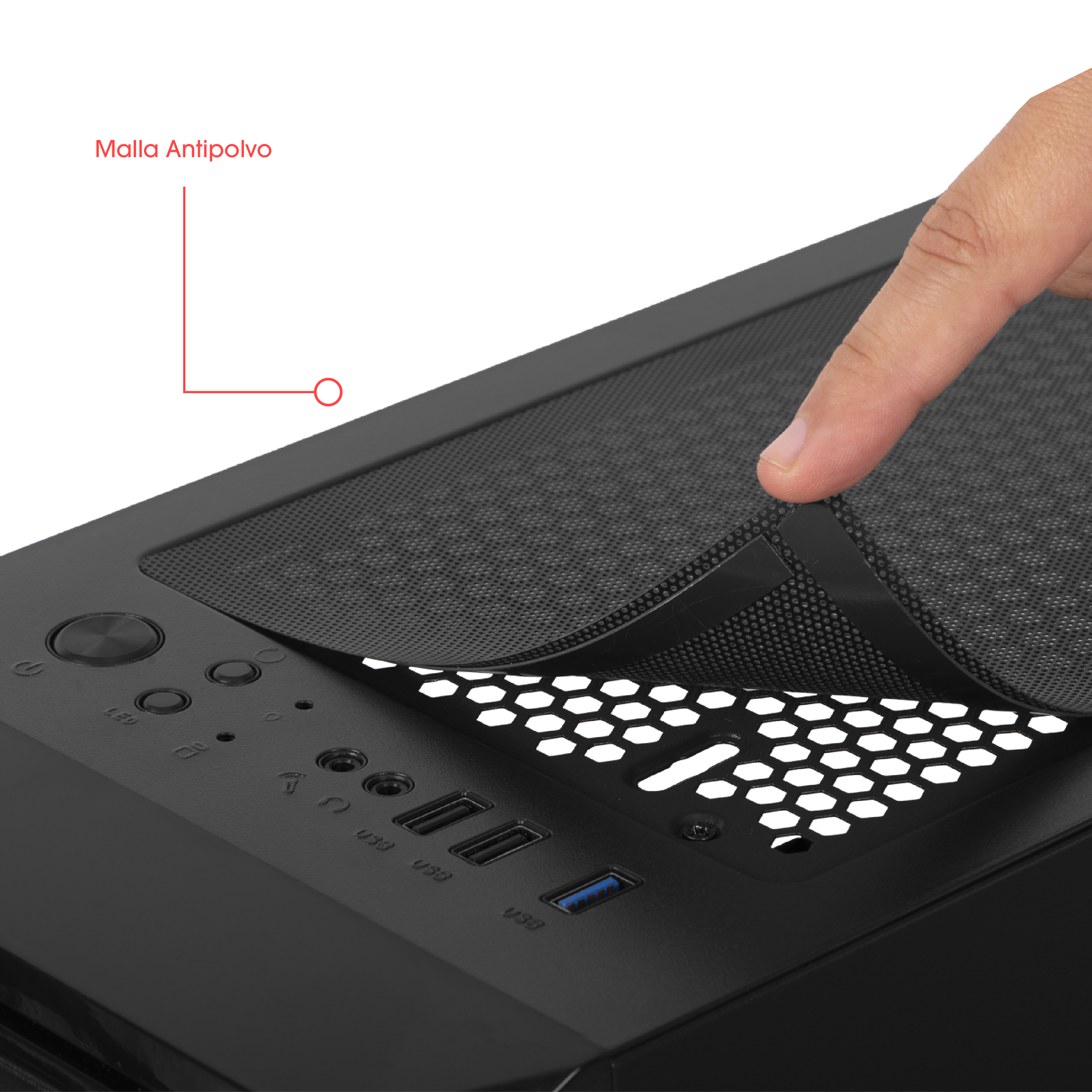 Case Gabinete Gamer Samu - Image 5