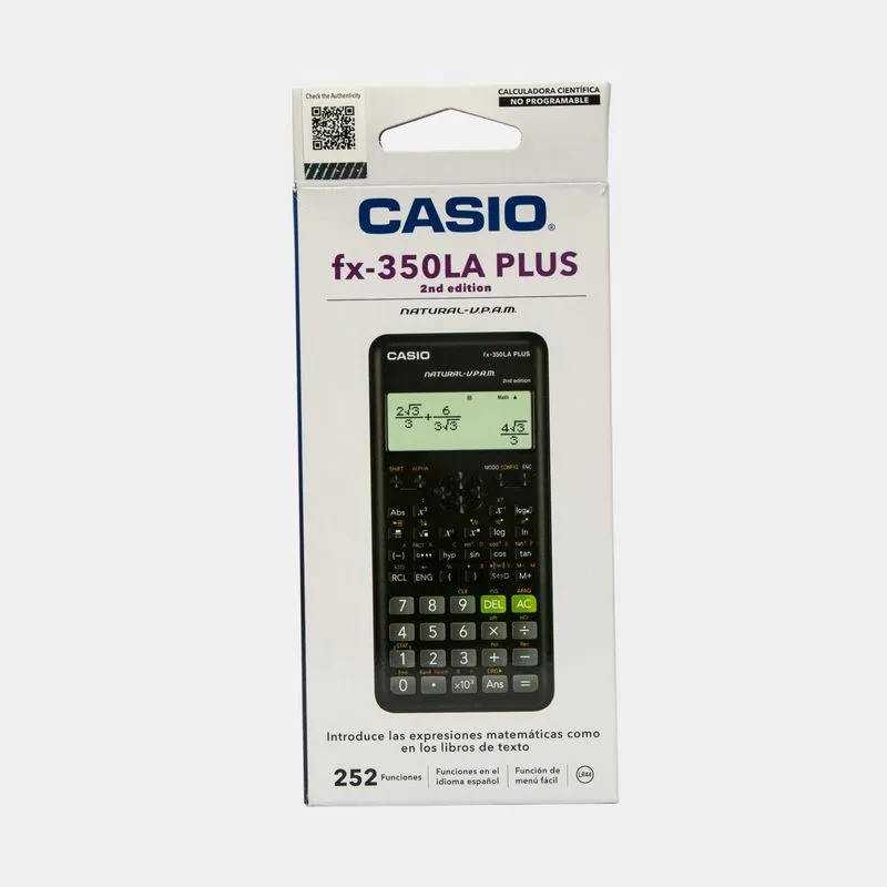 Calculadora Científica Casio FX-350LAPLUS-2 - Image 2