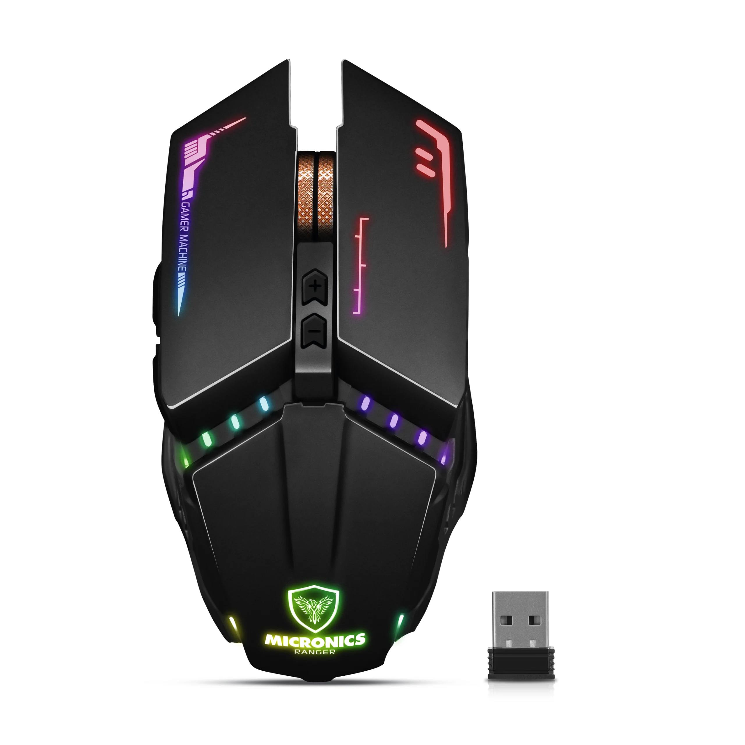Mouse Gamer Inalámbrico Ran