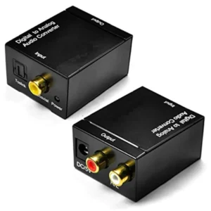 Convertidor de audio OPTICO a RCA