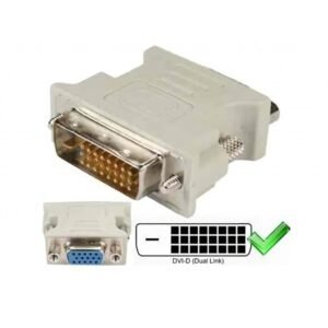 Adaptador DVI a VGA 24+1