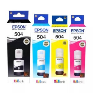 Pack x4 tintas EPSON 504