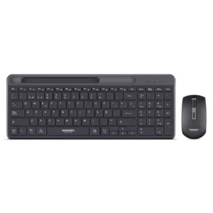 Kit Inalámbrico: Teclado + Mouse Quantum Bk