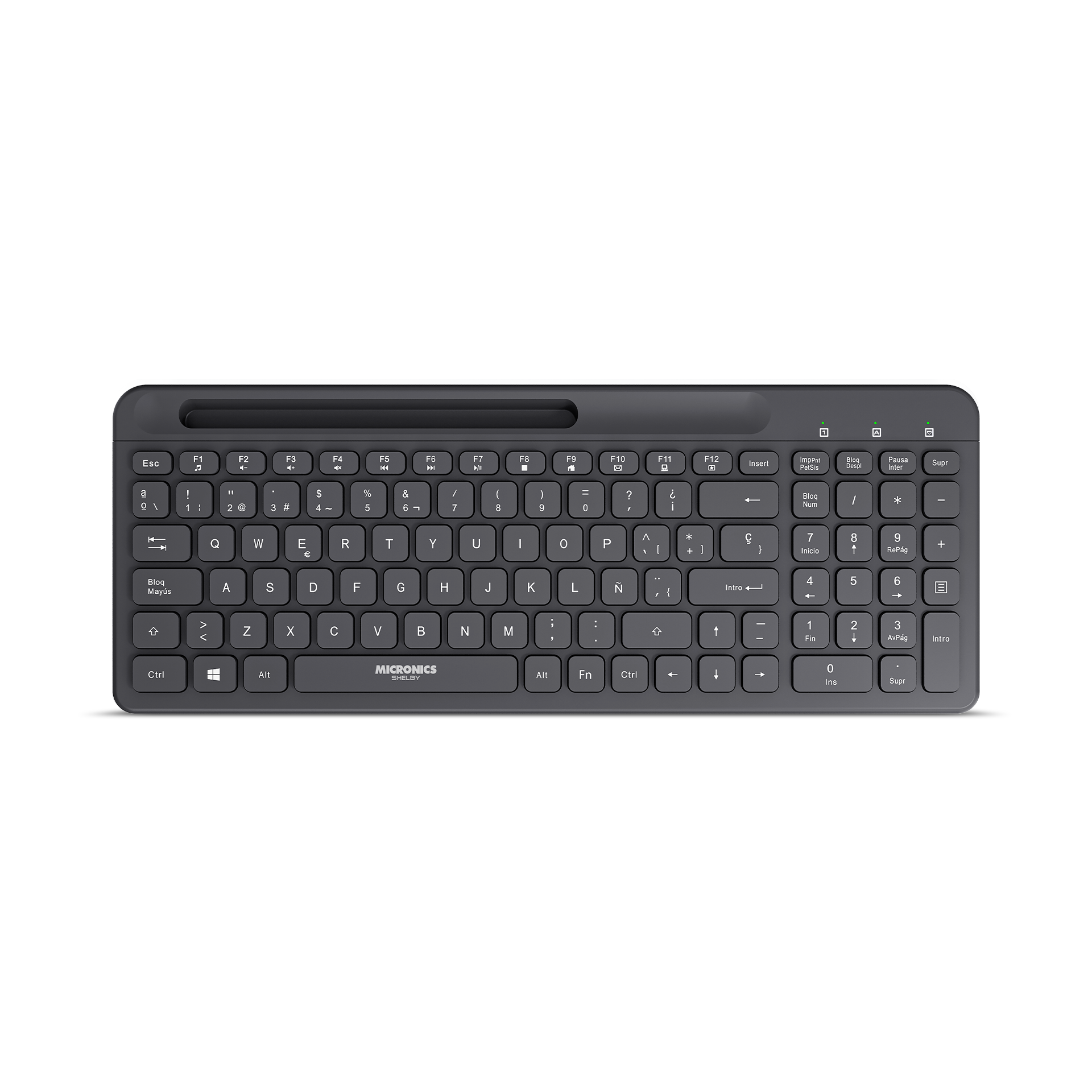 Kit Inalámbrico BATERÍA RECARGABLE: Teclado + Mouse - Image 2