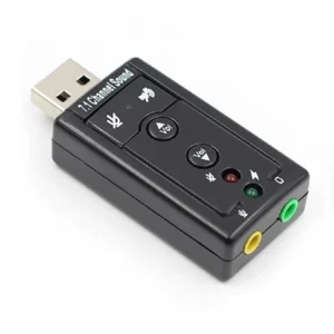 Tarjeta de sonido USB 7.1