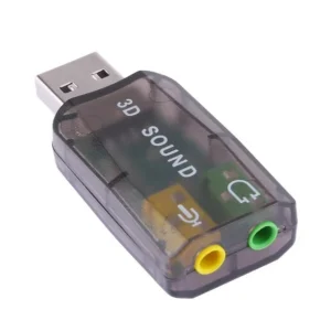 Tarjeta de sonido USB 5.1
