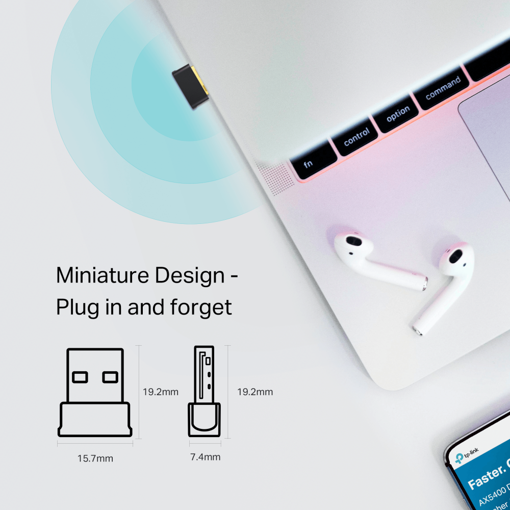 USB WiFi Doble Banda + Bluetooth AC600 Tp-Link - Image 4