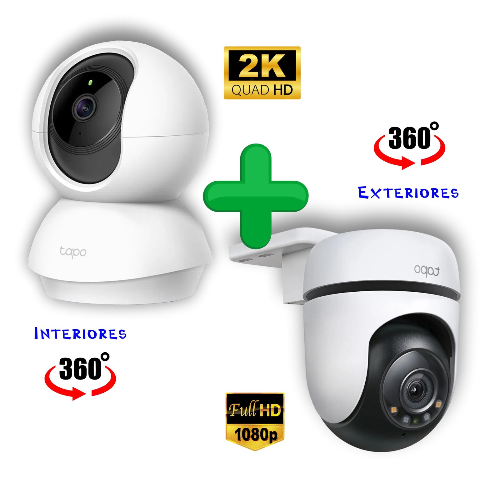 Kit de 2 Cámaras WiFi Tp-Link