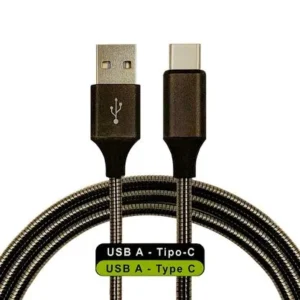 Cable USB Tipo C – Metálico