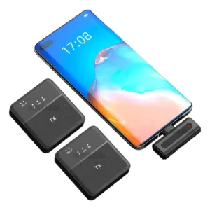 Micrófono Inalámbrico DUAL para celular - Romax