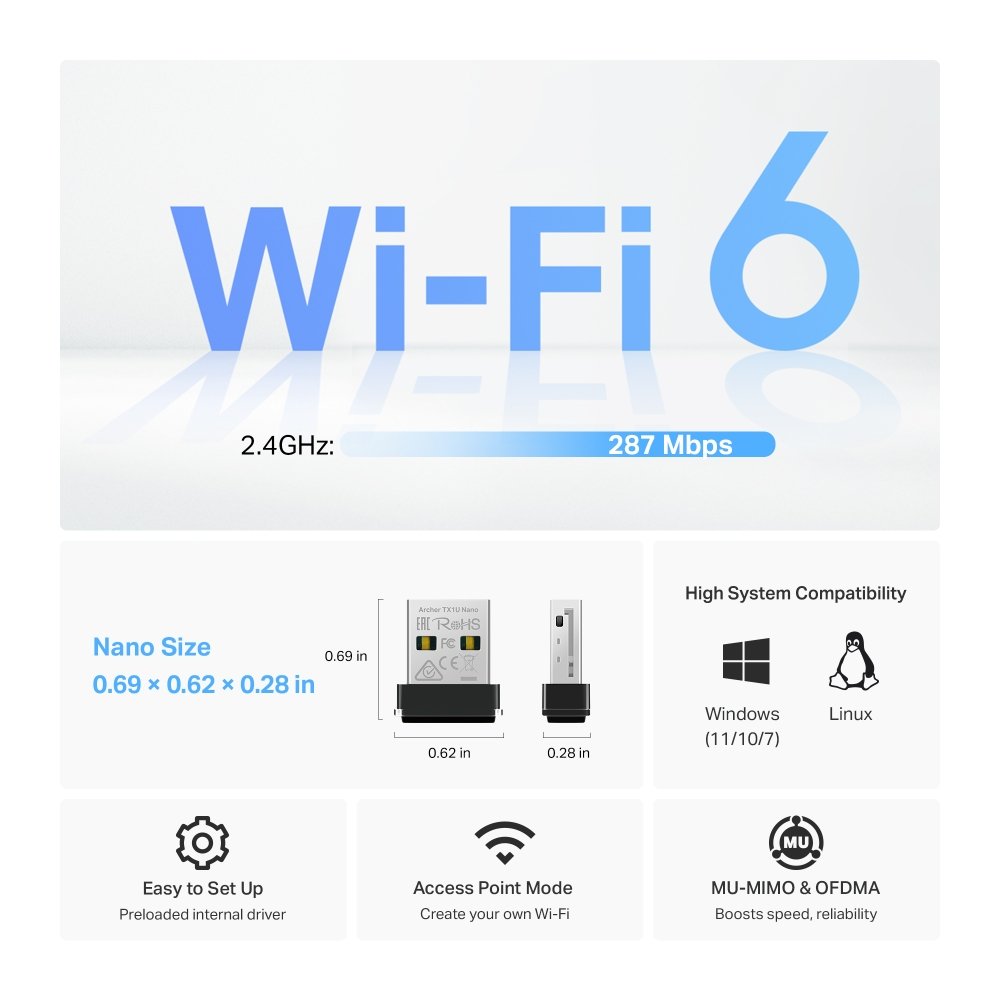 USB WiFi AX300 Tp-Link - Image 3