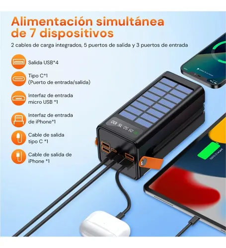 Power Bank 80,000 mAh – SANCI - Imagen 4