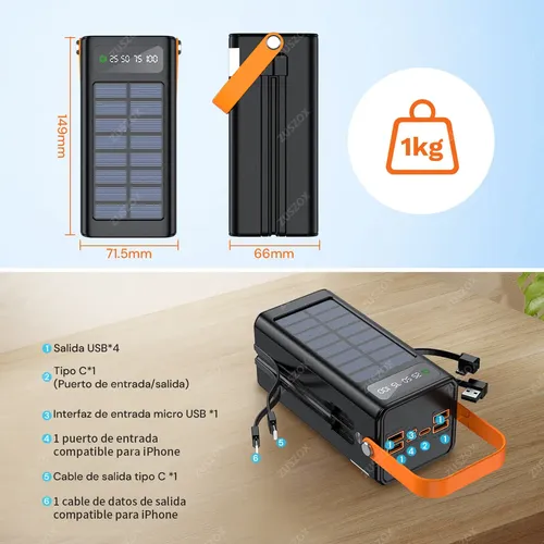Power Bank 80,000 mAh – SANCI - Imagen 5
