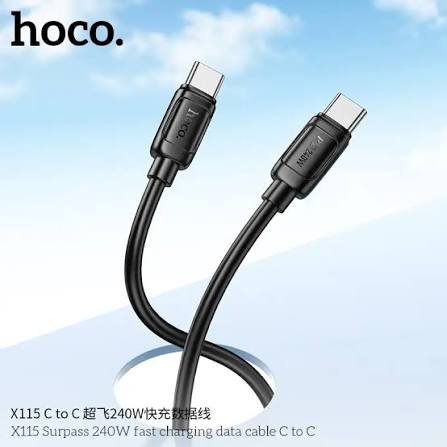 Cable USB Tipo C / Tipo C – Hoco - Imagen 5