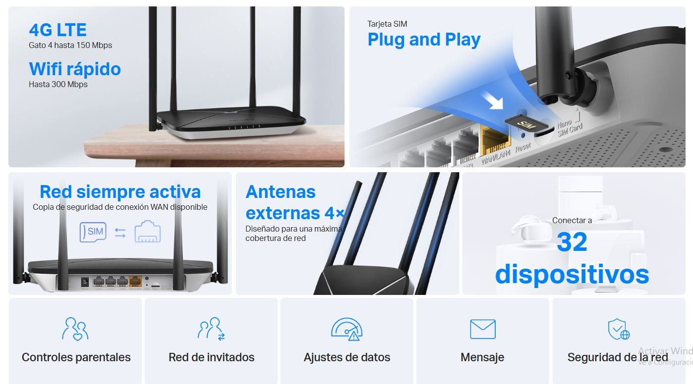 Router para CHIP / Garantía Tp-Link - Imagen 5
