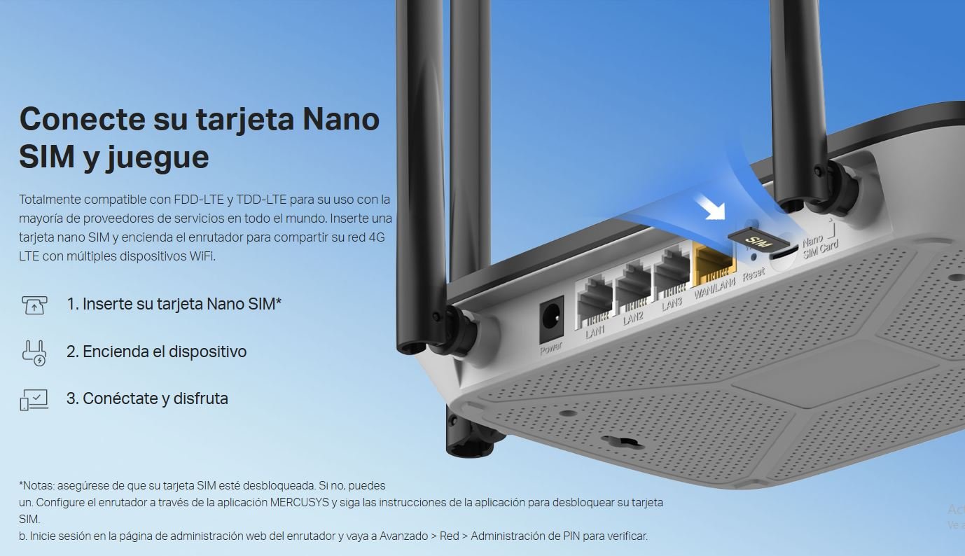 Router para CHIP / Garantía Tp-Link - Imagen 6