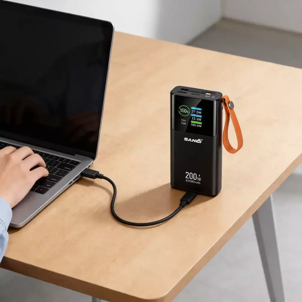 Power Bank 60,000 mAh 200W – SANCI - Imagen 4